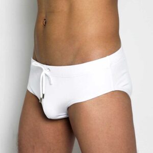 bañador blanco Malébolo