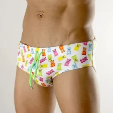 bañador diablosos blanco malebolo traje de baño para hombre