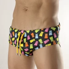 bañador diablosos negro malebolo traje de baño para hombre