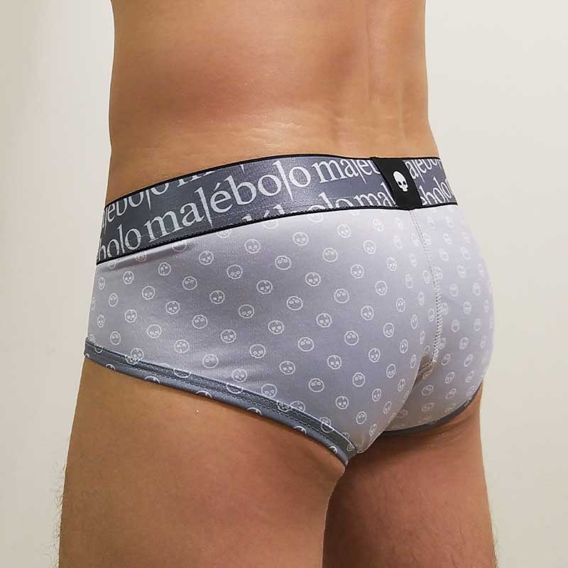 brief silver neutro