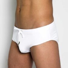 bañador blanco Malebolo